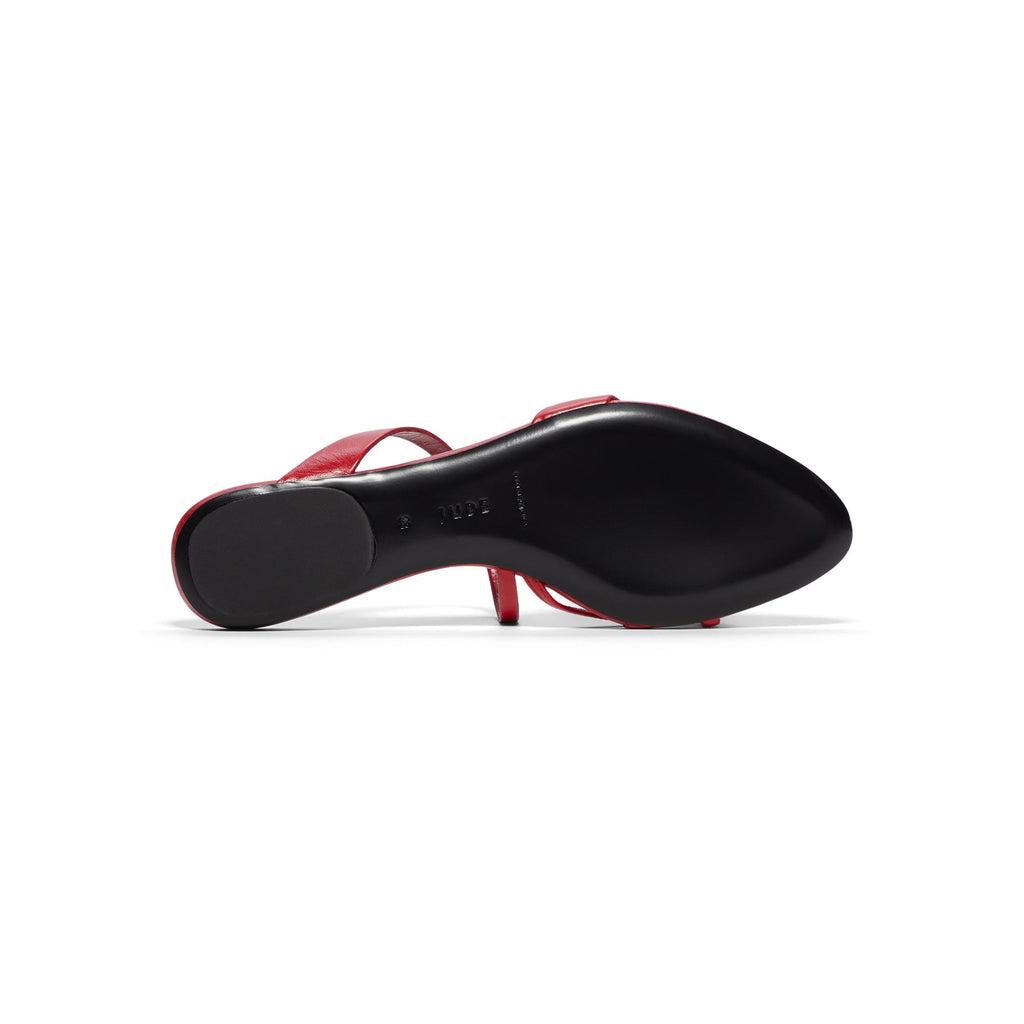 Jude Heath Sandal (Red Leather)